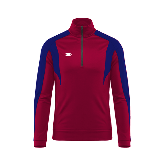 High-performance football 1/4 zip drill top built for speed, comfort, and durability. Custom colours available for teams. Fast UK delivery