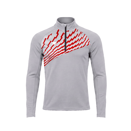 High-performance football 1/4 zip drill top built for speed, comfort, and durability. Custom colours available for teams. Fast UK delivery