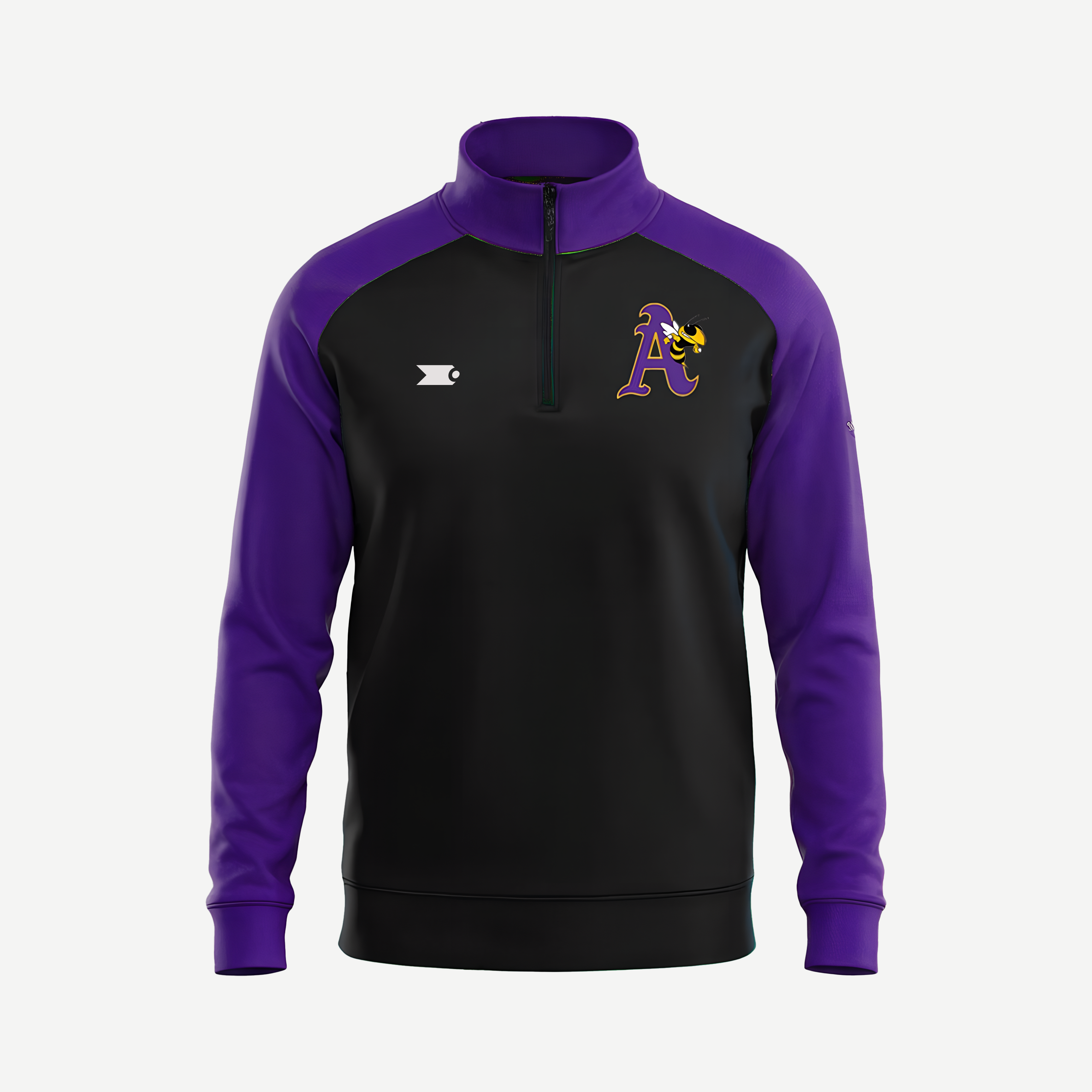 Avondale 1/4 Performance Top Purple