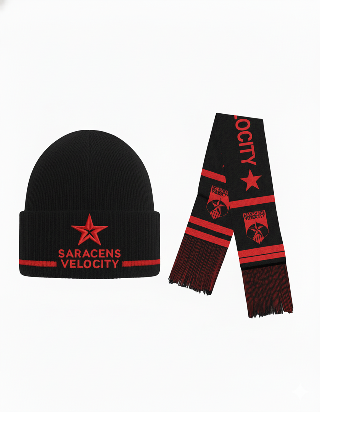 SVFC Velocity Scarf and Beanie