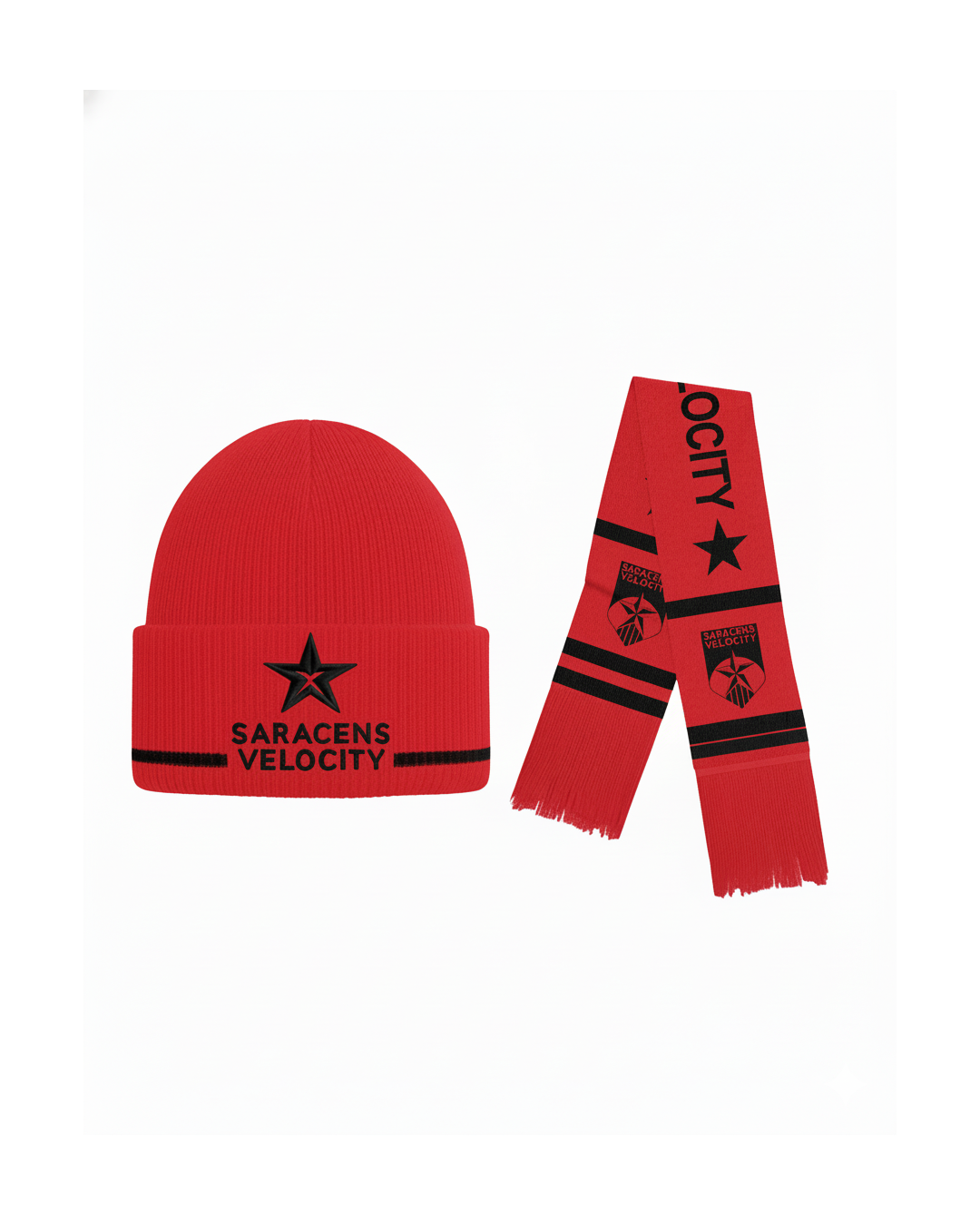 SVFC Velocity Scarf and Beanie